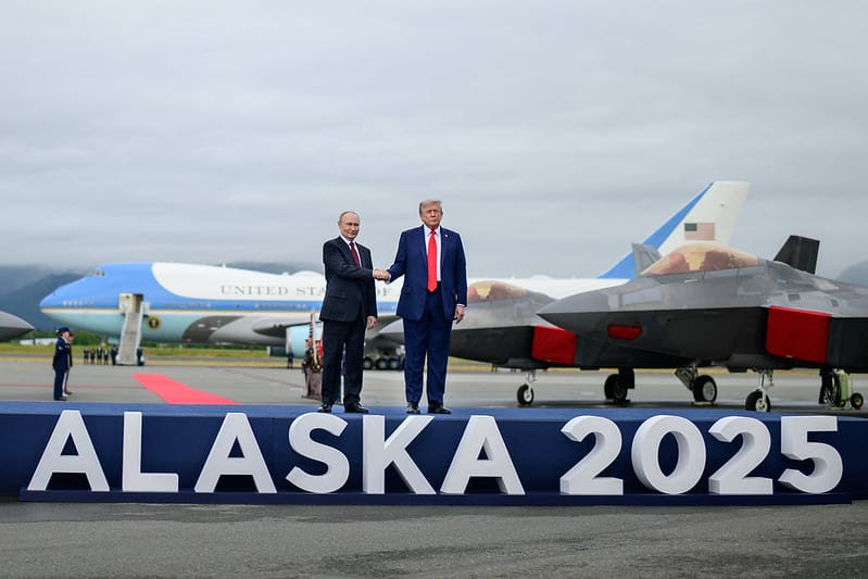 Presidents Trump and Putin in Alaska have upset the proponents of endless war with Russia