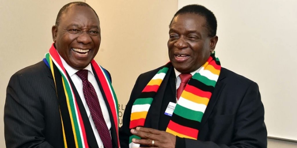 presidents Ramaphosa-and-Mnangagwa-