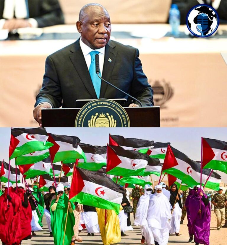 RAMAPHOSA SONA WESTERN SAHARA - IMAGE: GSMN
