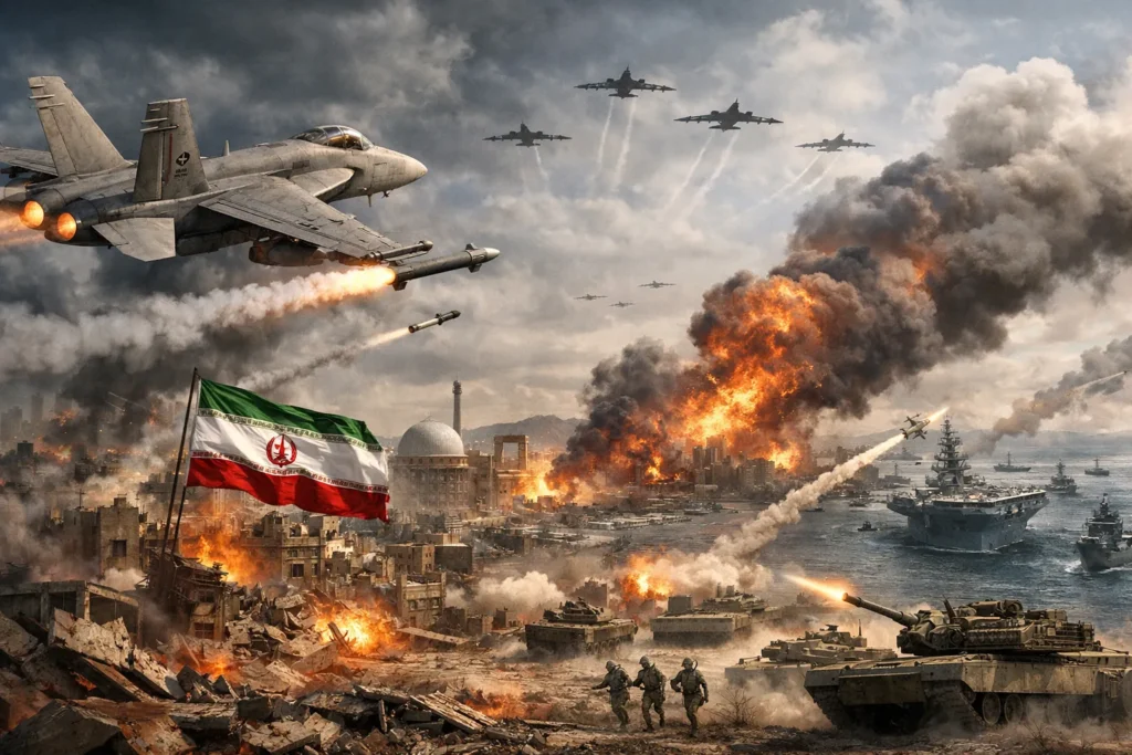 IRAN WAR - AI IMAGE : MUSLIM MIRROR