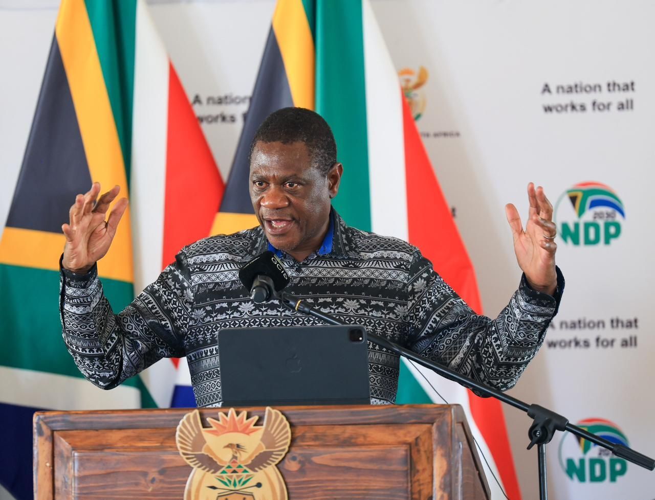 DEPUTY PRESIDENT MASHATILE'S SPEECH DURING TITLE DEEDS HANDOVER CELEBRATIONS FOR SEBILONG RESTITUTION COMMUNITY [Image: SA Government via Linkedin]