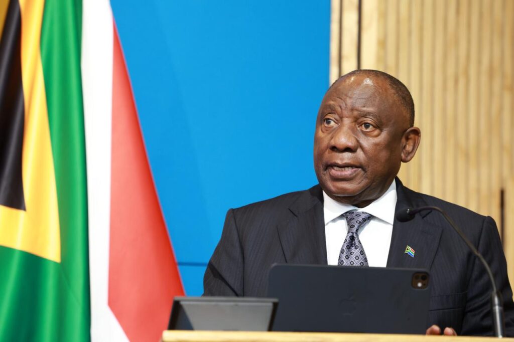 PRESIDENT RAMAPHOSA'S KEYNOTE ADDRESS AT THE INTERNATIONAL PANEL ON INEQUALITY [Image: SA Gov]