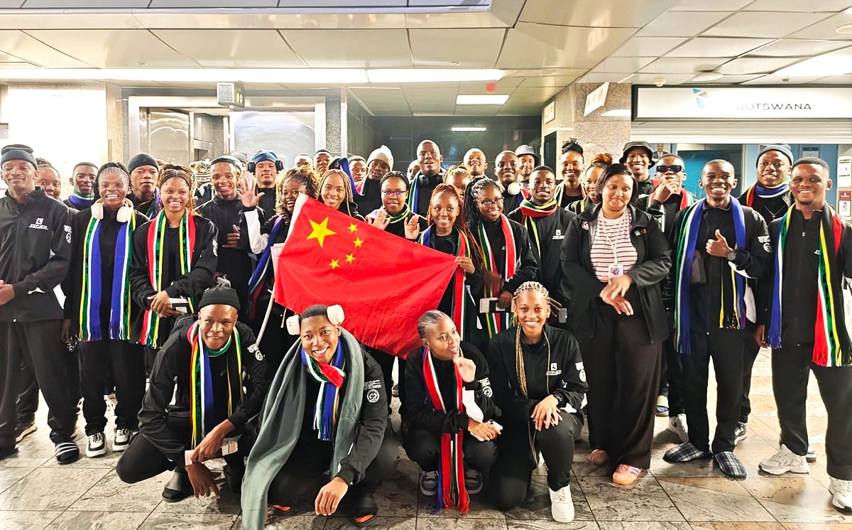 12 students who are set to depart for The Education, Training and Development Practices Sector Education and Training Authority (ETDP SETA)-Chinese Bursary Programme - [Image: ETDP SETA via X]