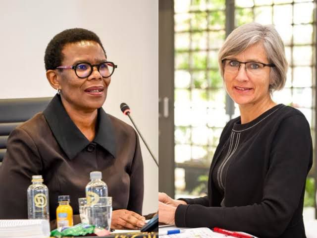 President Cyril Ramaphosa has appointed Justice Nambitha Christabel Dambuza-Mayosi and Justice Katharine Mary Savage as Judges of the Constitutional Court [Image : Instagram of News24]