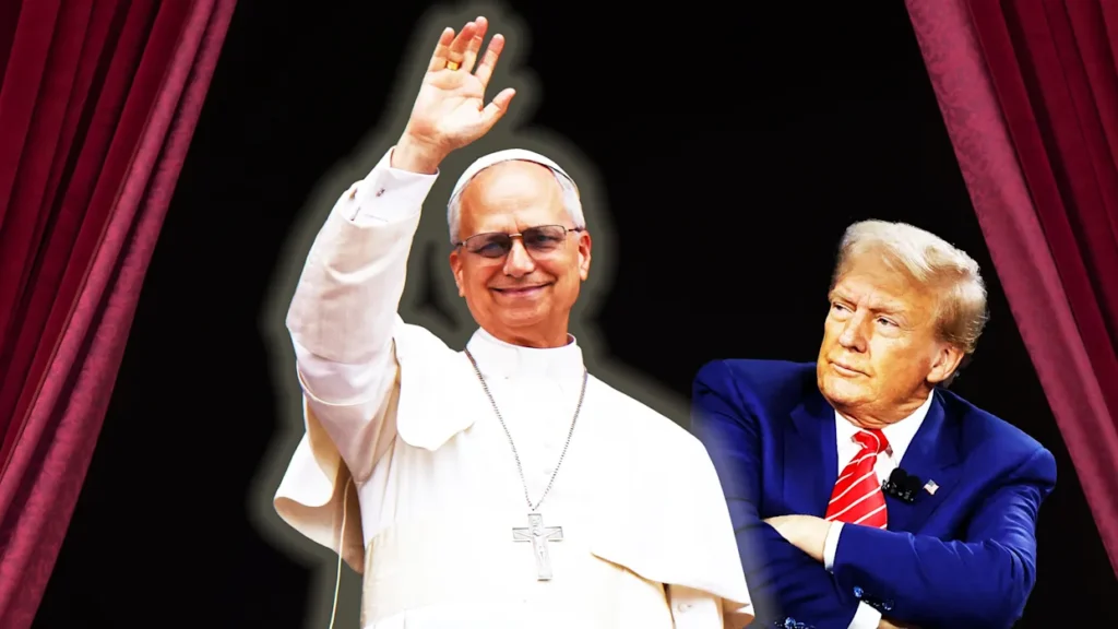 POPE LEO XIV AND TRUMP - IMAGE: Eric Faison/The Daily Beast/Getty Images
