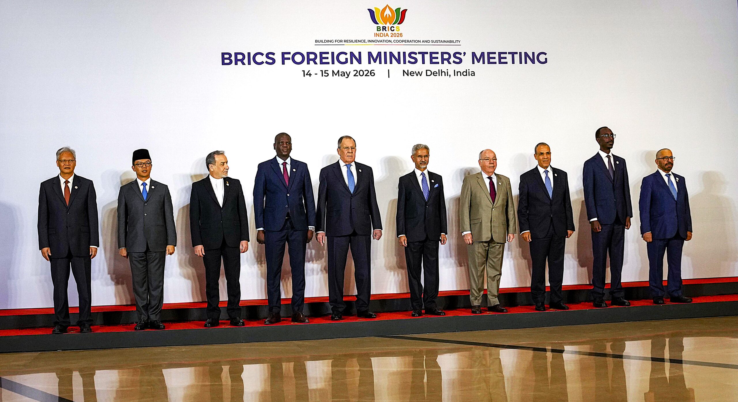 BRICS FOREIGN MINISTERS MEET IN NEW DELHI - image: PTI