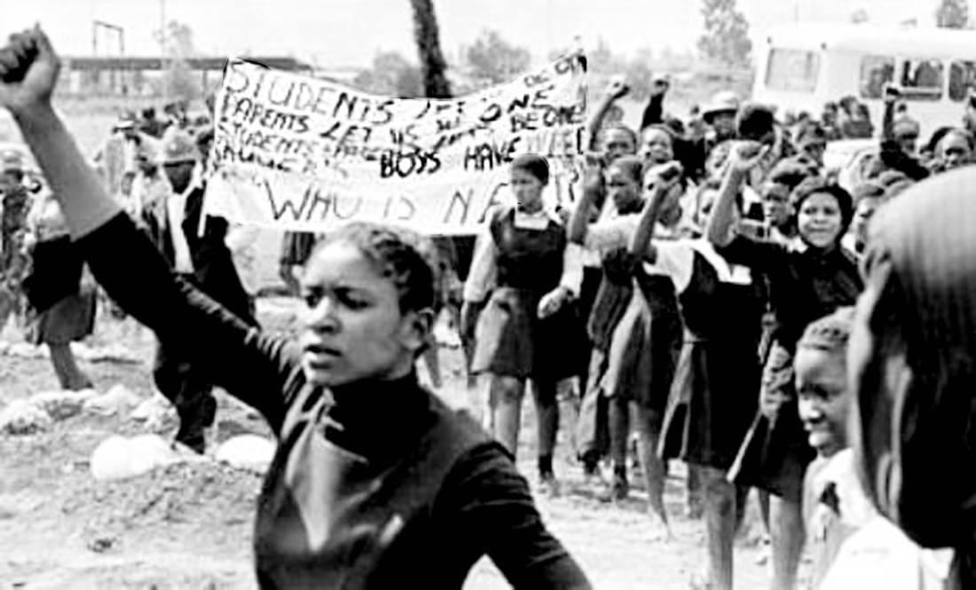 June 16 1976 student uprisings - soweto massacres - image: Nelson Mandela via Facebook 
