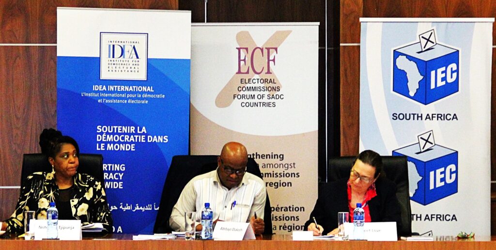 ELECTORAL COMMISSION OF SA HOSTS 13TH NEW COMMISSIONERS ORIENTATION PROGRAMME FOR SOUTHERN AFRICA - image: IEC