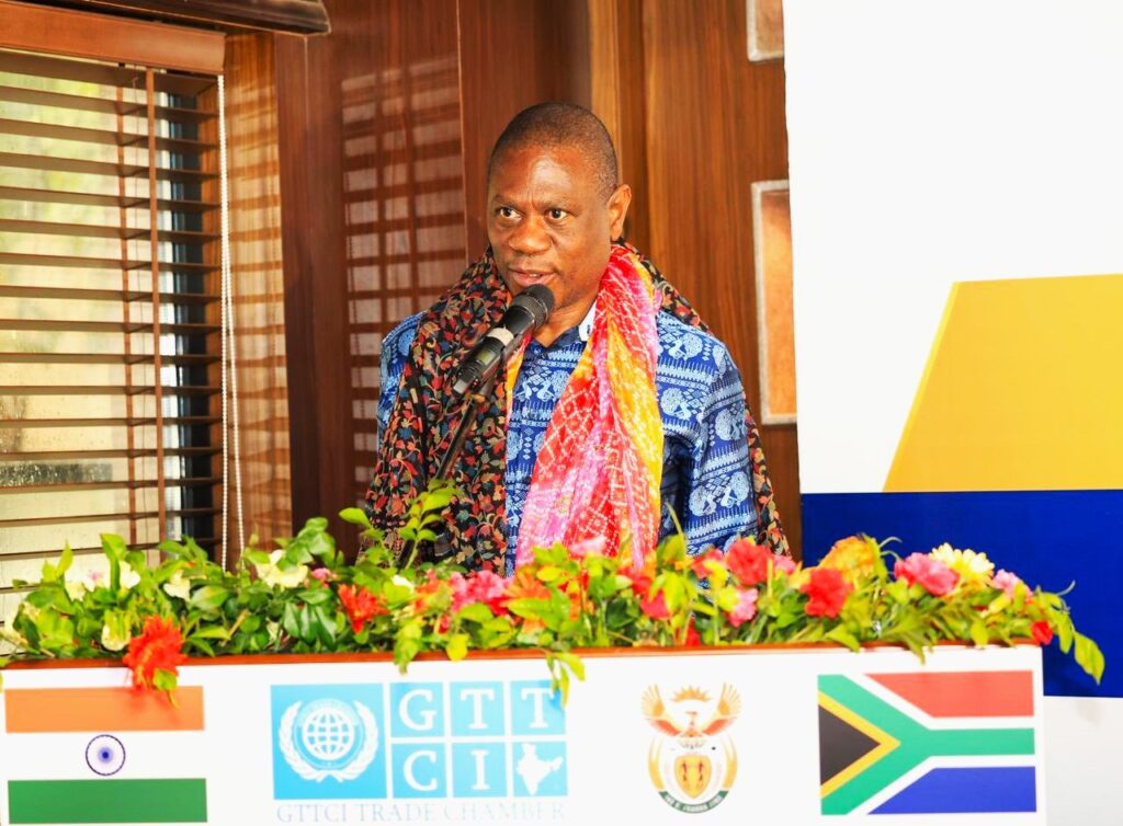 DEPUTY PRESIDENT MASHATILE'S KEYNOTE ADDRESS AT THE SA-INDIA TECHNOLOGY TRADE AND INVESTMENT ROUNDTABLE - image: Stella Tembisa Ndabeni via Facebook