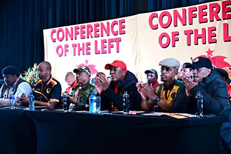 DECLARATION OF THE CONFERENCE OF THE LEFT - Image: The Surprise Golela Podcast and Updates via Facebook