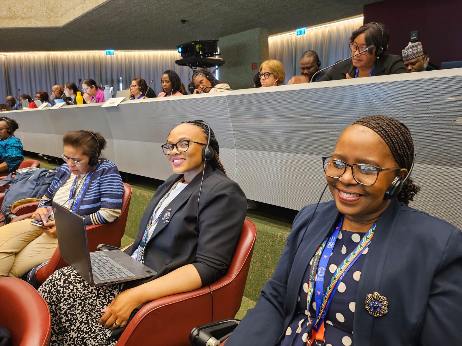 SOUTH AFRICA SECURES OVERWHELMING SUPPORT AT ILO COMMITTEE ON APPLICATION OF STANDARDS - image: Department of Employment and Labour via Facebook]