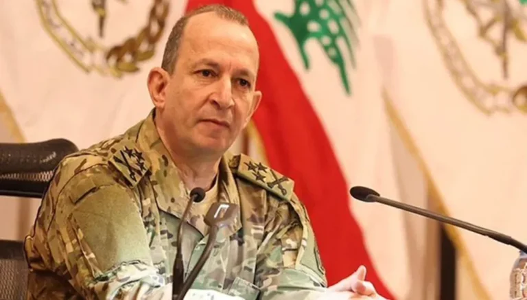 Lebanese army chief Rodolphe Haykal - lebanon - image: Lebanese Army website