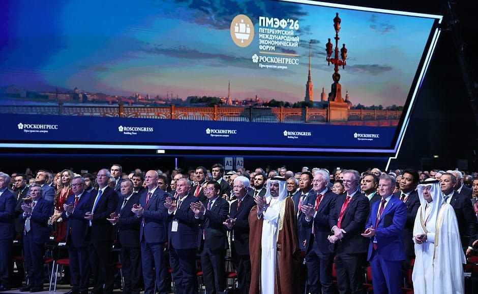 Plenary session of the XXIX St Petersburg International Economic Forum. Credit: kremlin.ru