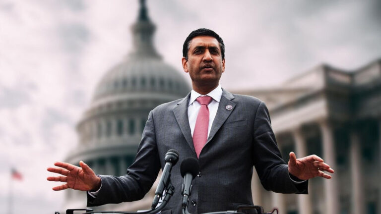 Rep. Ro Khanna (D-CA) introduce and motivate his amendment nullifying Section 224 of the National Defense Appropriations Act (NDAA); Section 224, if passed, will fuse together the military-industrial complexes of the United States and Israel, into a single war preparation machine. Credit: house.gov