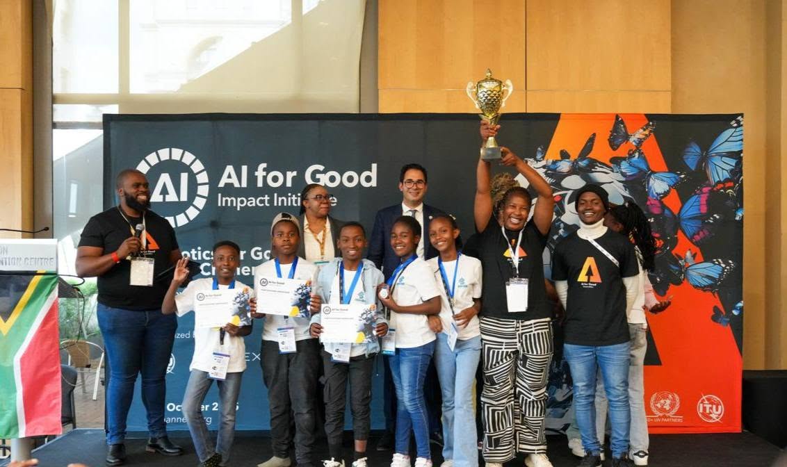 DBE CONGRATULATES LIMPOPO LEARNERS REPRESENTING SA AT THE ROBOTICS FOR GOOD YOUTH CHALLENGE GRAND FINALE IN SWITZERLAND - IMAGE: LIMPOPO CHRONICLE VIA FACEBOOK