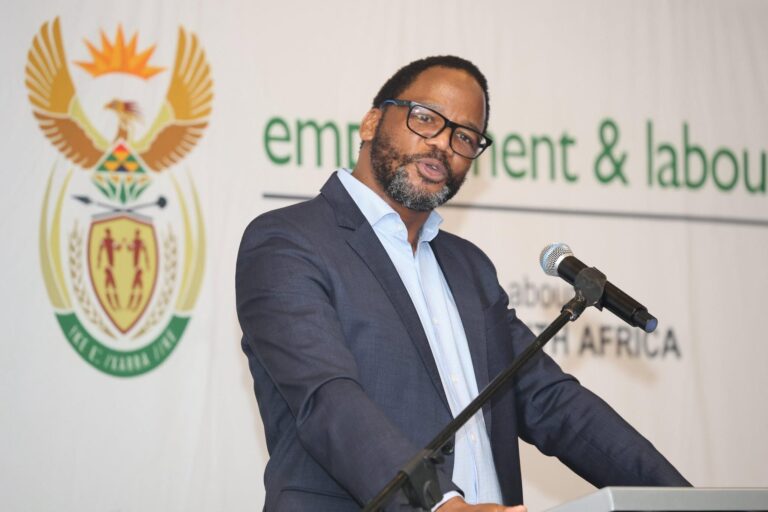 DEPUTY MINISTER JOMO SIBIYA CALLS ON PETROLEUM INDUSTRY TO STRENGTHEN COMPLIANCE WITH LABOUR LAWS AND WORKPLACE SAFETY - IMAGE: LABOUR DEPT FACEBOOK
