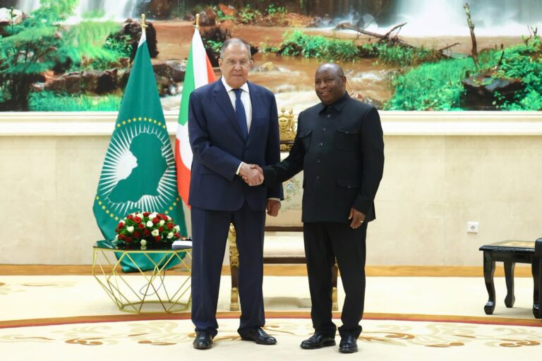 July 10, Lavrov travelled to Bujumbura, the capital of Burundi, where he met with the President of Burundi, Evariste Ndayishimiye. - IMAGE: MFA RUSSIA VIA X