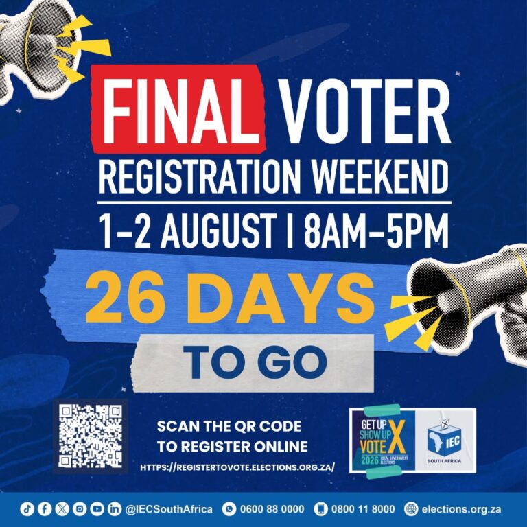26 DAYS TO GO SOUTH AFRICA! - image: supplied