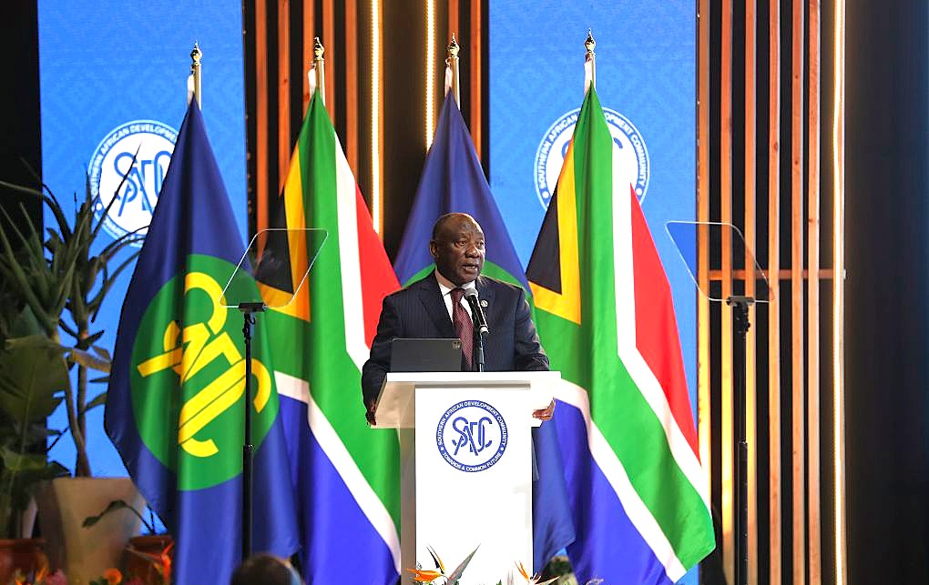 SOUTH AFRICA'S SADC CHAIRMANSHIP: A MOMENT FOR REGIONAL LEADERSHIP, NOT CEREMONIAL DIPLOMACY - RAMAPHOSA AT SADC SUMMMIT / DURBAN SUMMIT - IMAGE: XINHUA