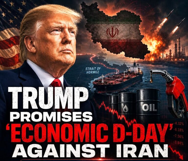 USA DONALD TRUMP PROMISES “ECONOMIC D-DAY” AGAINST IRAN - IMAGE: VIVIAN ATUD IA FACEBOOK