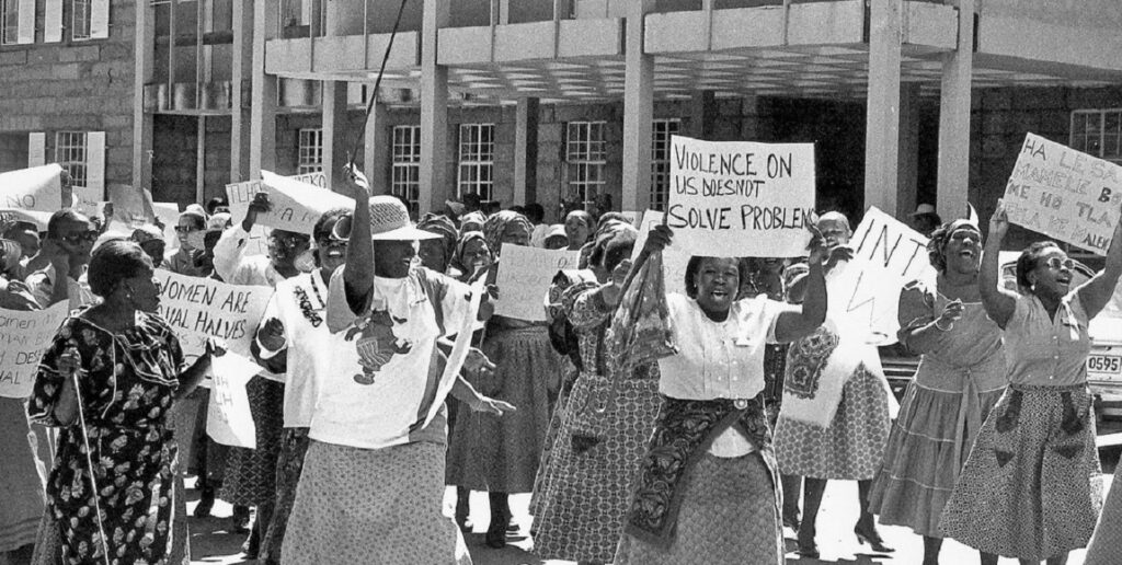 NATIONAL WOMENS MARCH - WOMENS DAY - 9 August 1956, - IMAGE: SALAA MEDIA