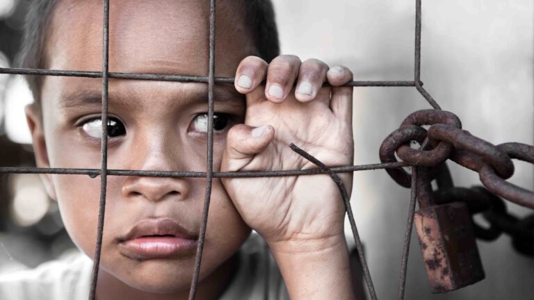 CHILD TRAFFICKING - IMAGE: CGTN