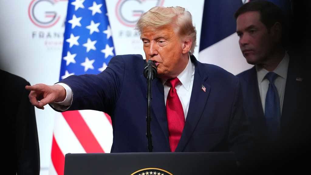 DONALD TRUMP USA - IMAGE: WBAL-TV 11 Baltimore