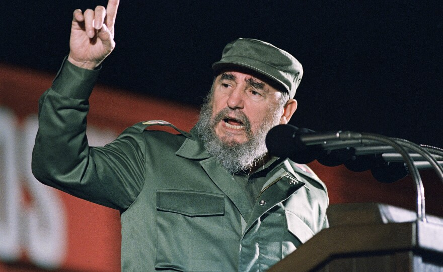 CUBAN REVOLUTIONARY FIDEL CASTRO - IMAGE: WUNC NEWS