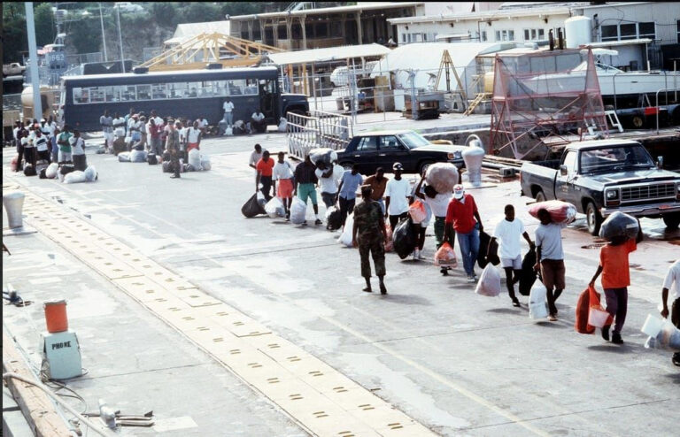 Haitian Migrants being repatriated to Post au Prince, Haiti. Credit: Public Domain
